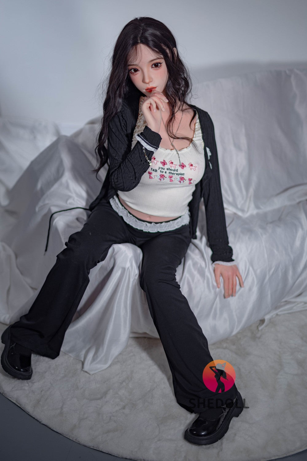 Păpușă de sex trandafir (SHEDOLL 158cm C-Cup #silicon SH105)
