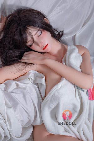 Sleeping Cheryl Sex Doll (SHEDOLL 163cm H-Kupa #Sh106 TPE+σιλικόνη)