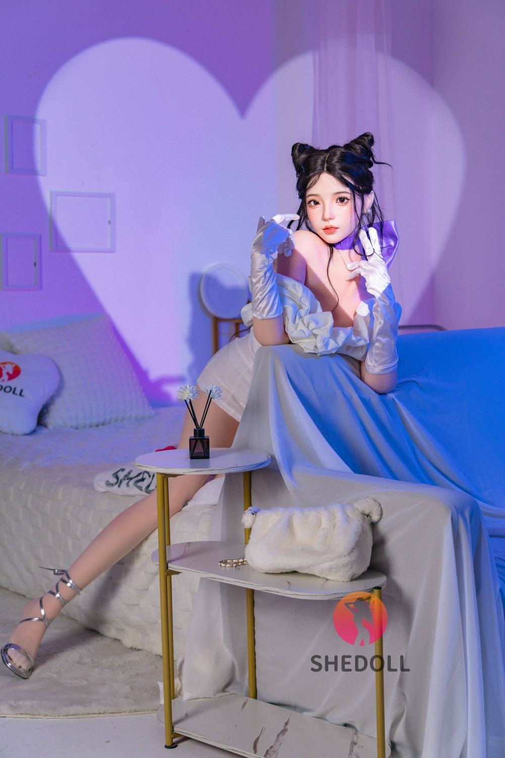 Boneca Sexual Rosa (SHEDOLL Copo D de 168 cm #SH138 2.0 TPE+Silicone)