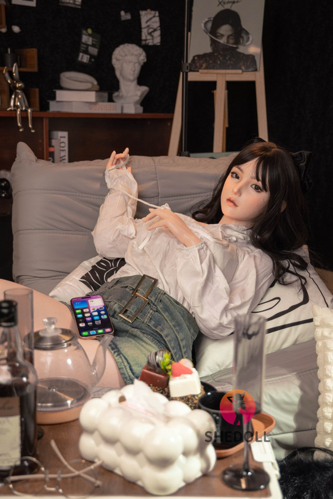 Секс лялька Веспер (SHEDOLL 158 см C-Cup #SH155 Силікон)