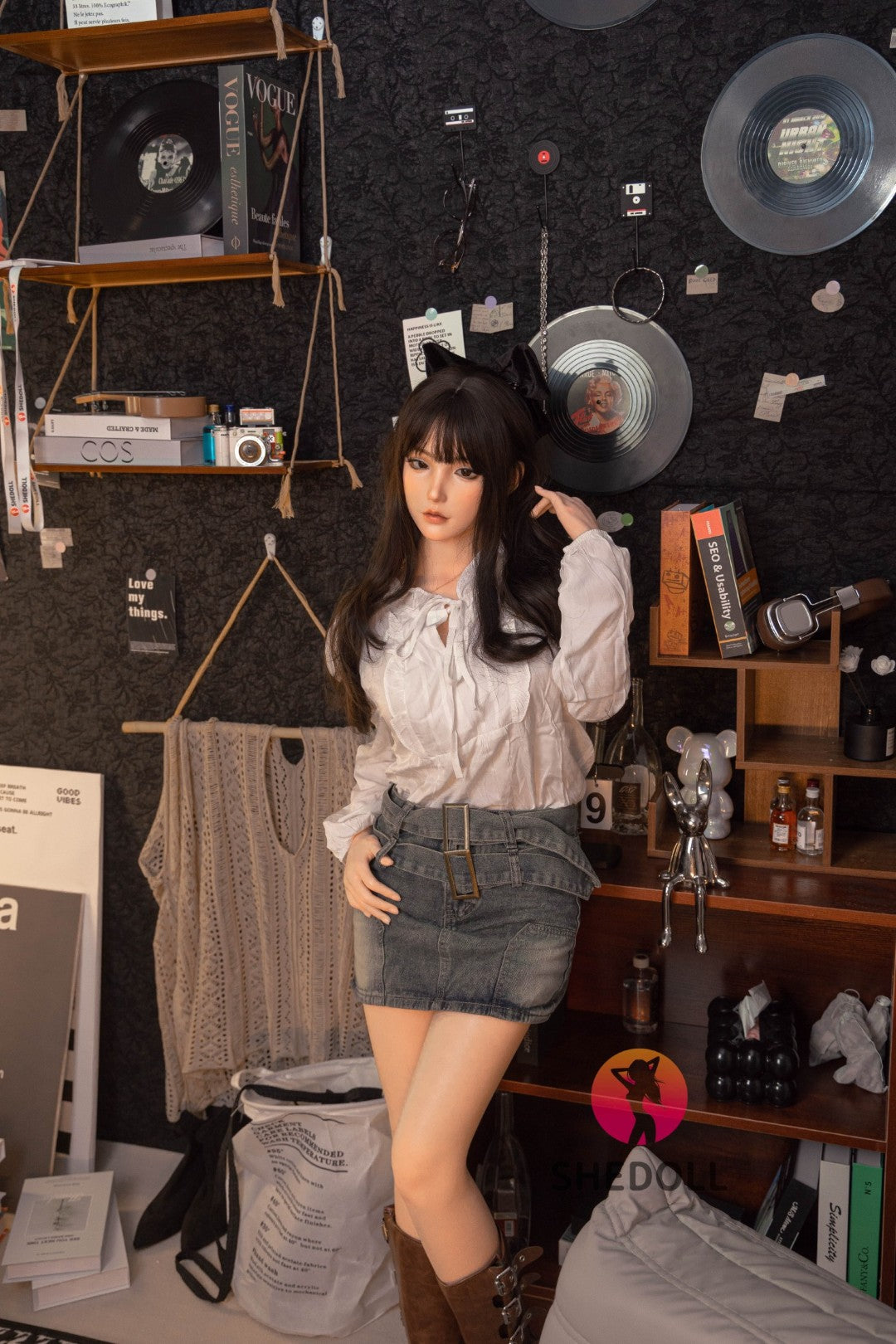 Секс лялька Веспер (SHEDOLL 158 см C-Cup #SH155 Силікон)