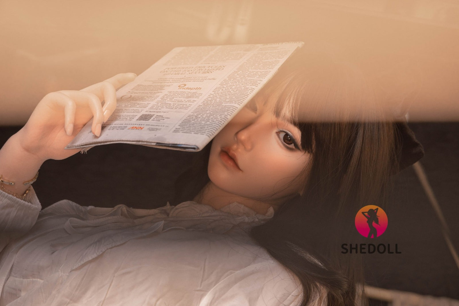 Секс лялька Веспер (SHEDOLL 158 см C-Cup #SH155 Силікон)