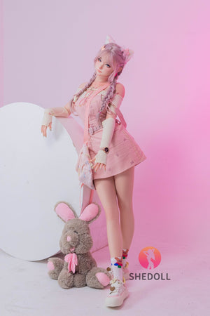 Boneca sexual de Tanya (SHEDOLL 168cm D-kupa #sh178 2.0 silicone)
