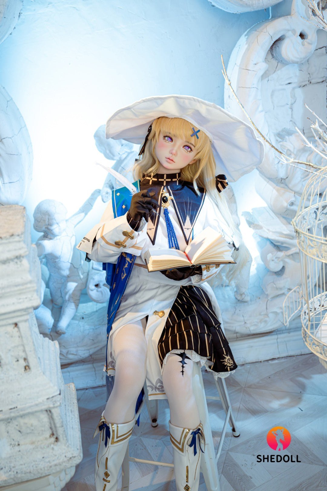 Phoebe Sex doll (SHEDOLL 152cm A-cup #SH189 2.0 TPE+silicone)