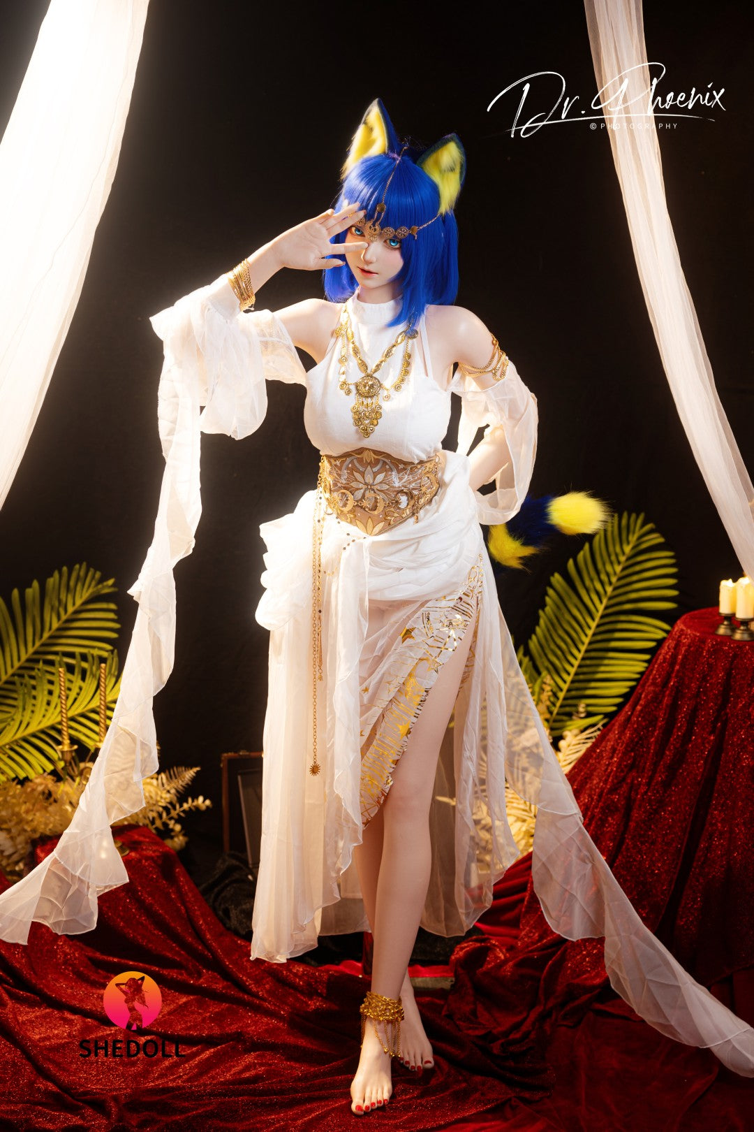 Ankha poupée sexuelle (SHEDOLL 168 cm Bonnet D #SH192 2.0 Silicone)