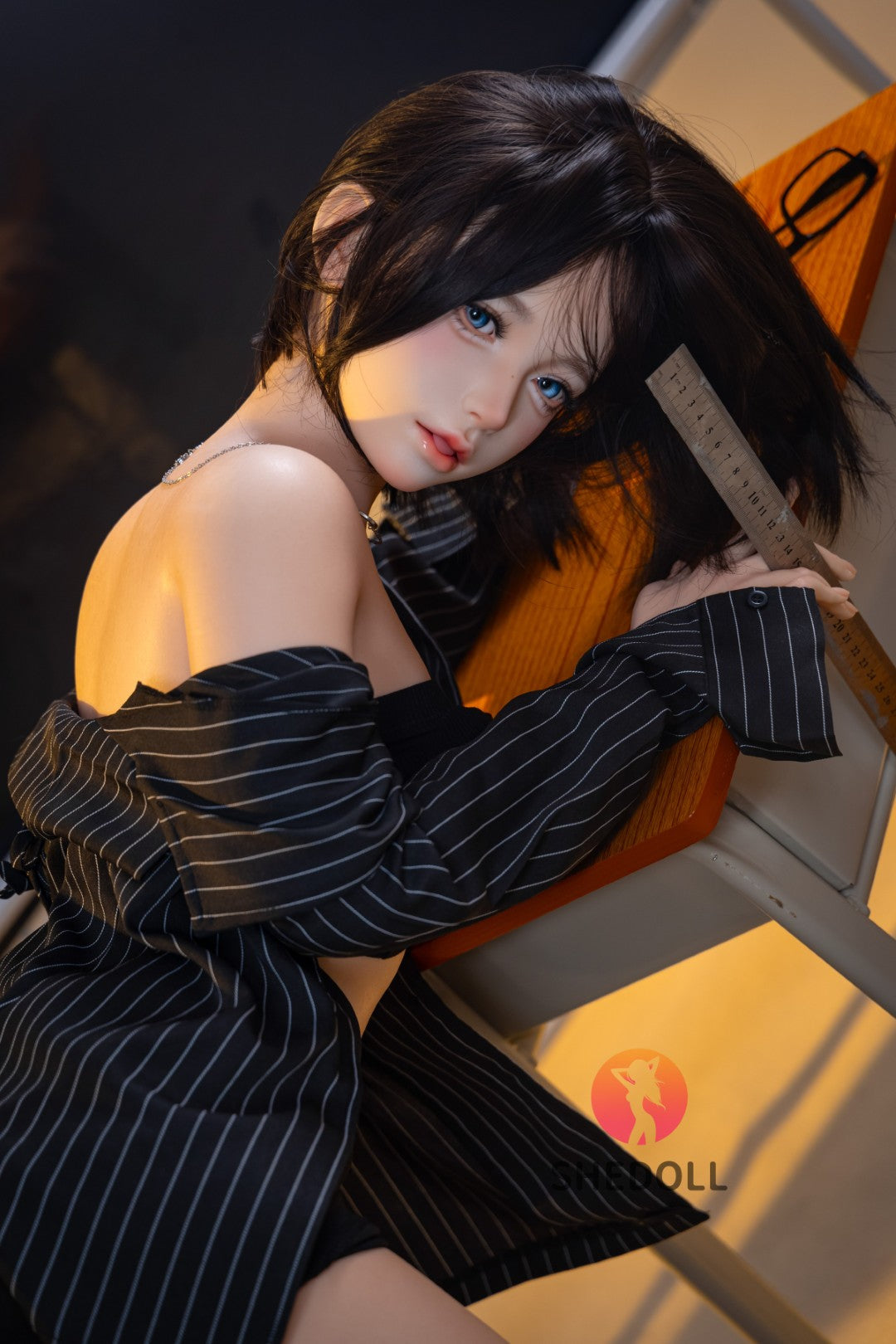 Lina poupée sexuelle (SHEDOLL Bonnet A 152 cm #SH200 2.0 Silicone)