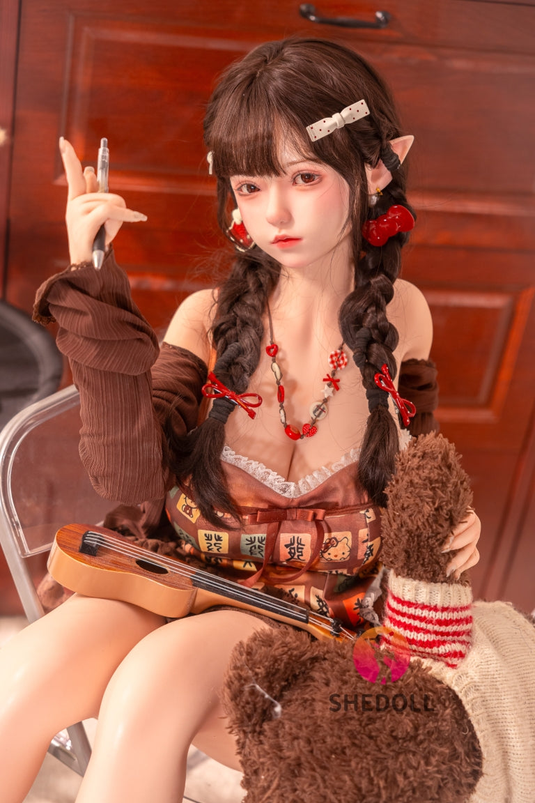 Секс кукла Айлийн (SHEDOLL 145 см G-Cup #SH215 силикон)