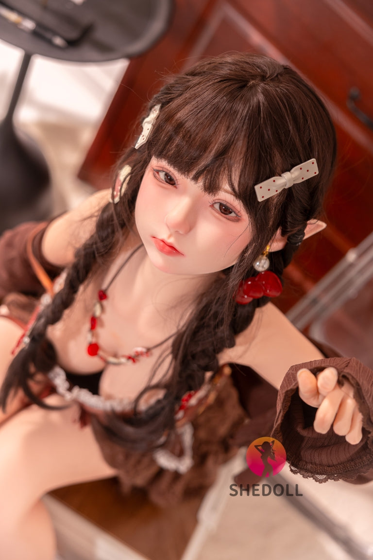 Секс кукла Айлийн (SHEDOLL 145 см G-Cup #SH215 силикон)