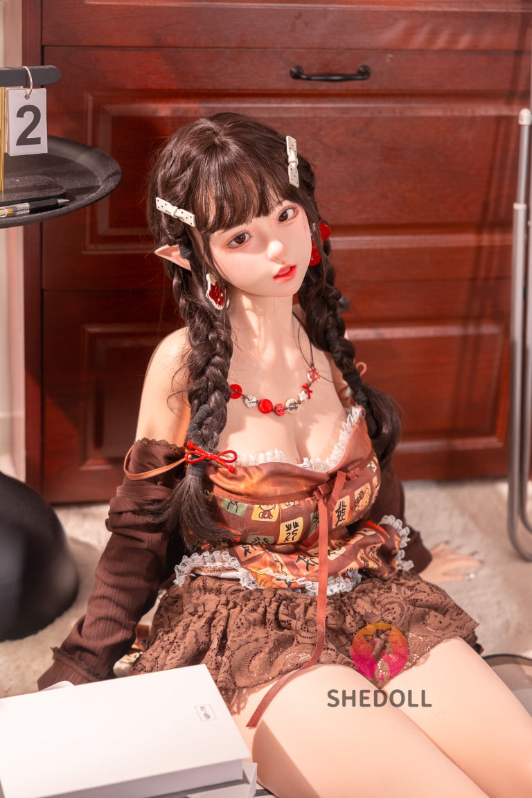 Секс кукла Айлийн (SHEDOLL 145 см G-Cup #SH215 силикон)