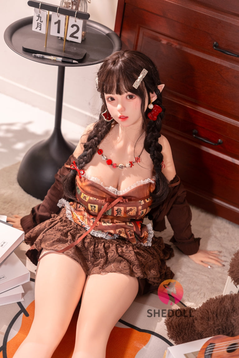 Секс кукла Айлийн (SHEDOLL 145 см G-Cup #SH215 силикон)