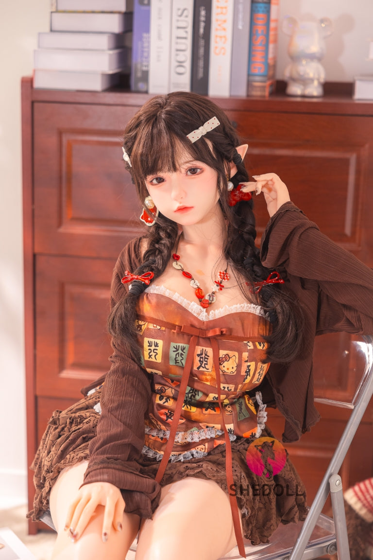 Секс кукла Айлийн (SHEDOLL 145 см G-Cup #SH215 силикон)