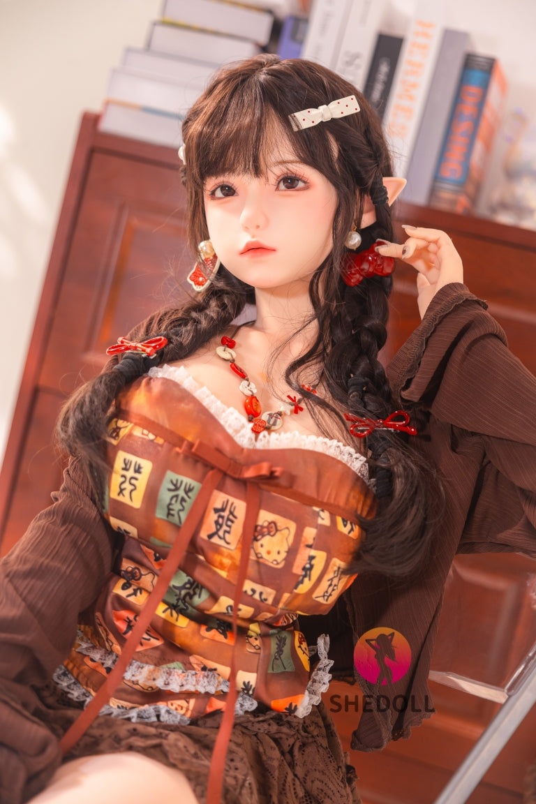 Секс кукла Айлийн (SHEDOLL 145 см G-Cup #SH215 силикон)