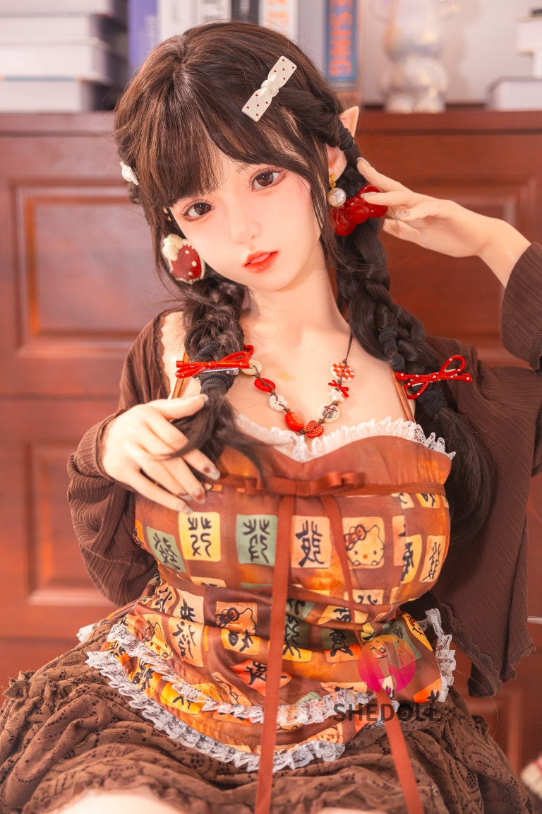 Секс кукла Айлийн (SHEDOLL 145 см G-Cup #SH215 силикон)