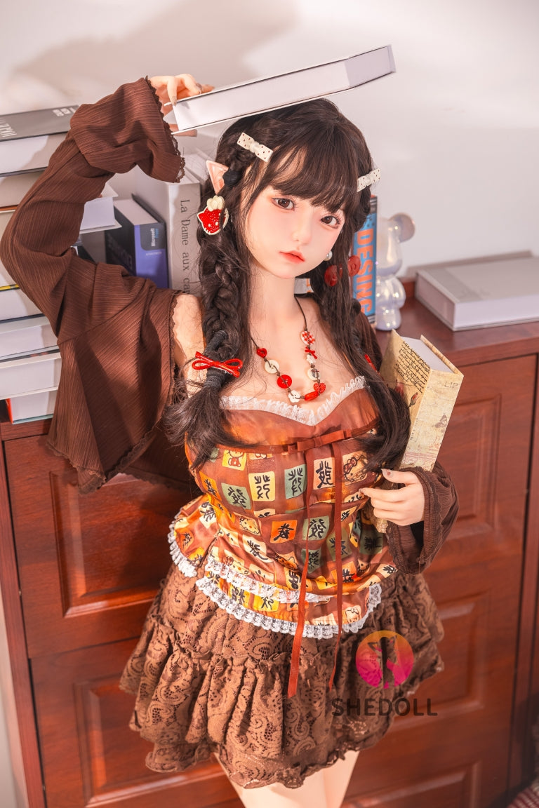 Секс кукла Айлийн (SHEDOLL 145 см G-Cup #SH215 силикон)