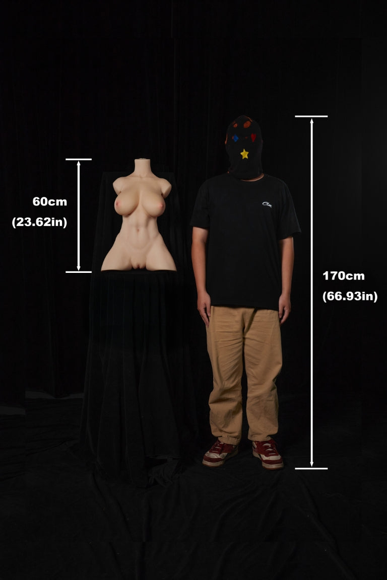 Torso 663# szexbaba (Climax Doll ULW 60cm F csésze szilikon)