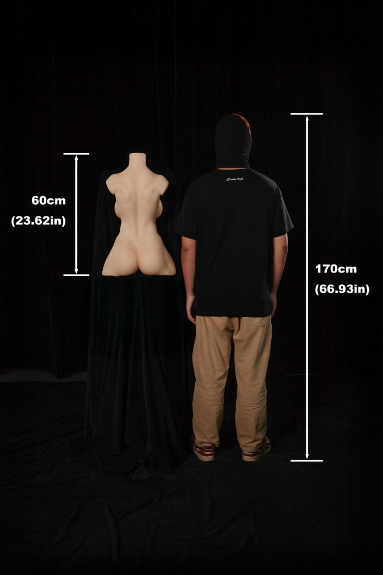 Torso 663# szexbaba (Climax Doll ULW 60cm F csésze szilikon)