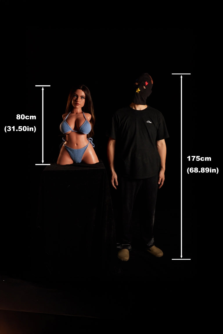 Секс-лялька Еліза Торс (Climax Doll Силіконова чашка G ULW 80 см)