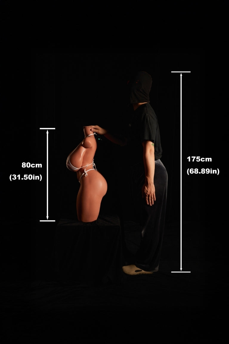 Κορμός 884# σεξουαλική κούκλα (Climax Doll ULW 80cm K-Cup Σιλικόνη)