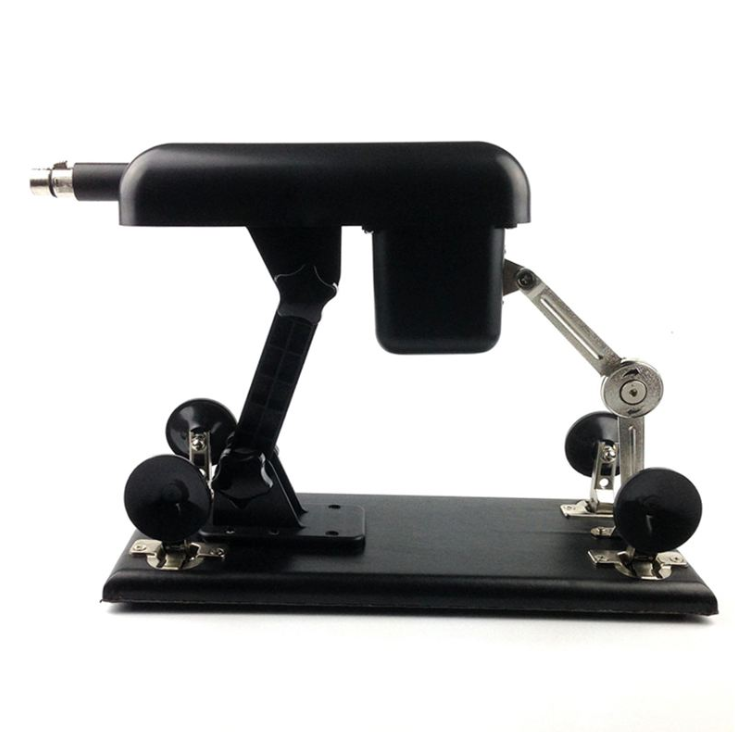 Compact and powerful sex machine with adjustable angle