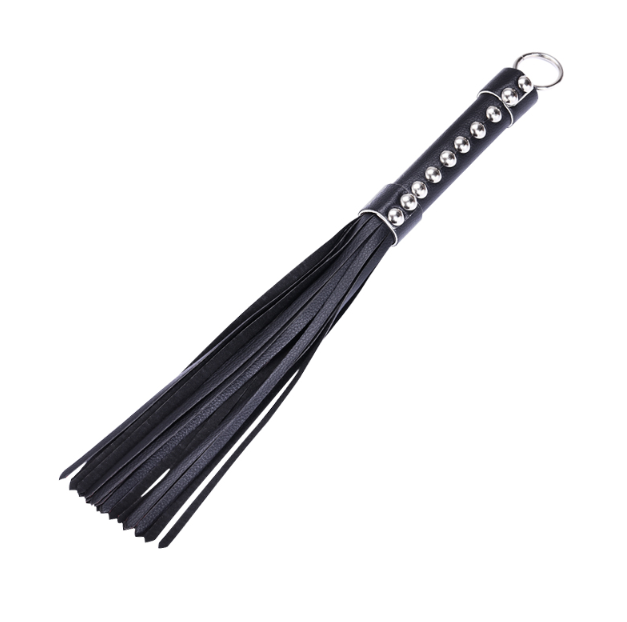 BDSM Комплект - белезници, камшик, каишка, топка за уста, маска за очи (комплект от 9 части)