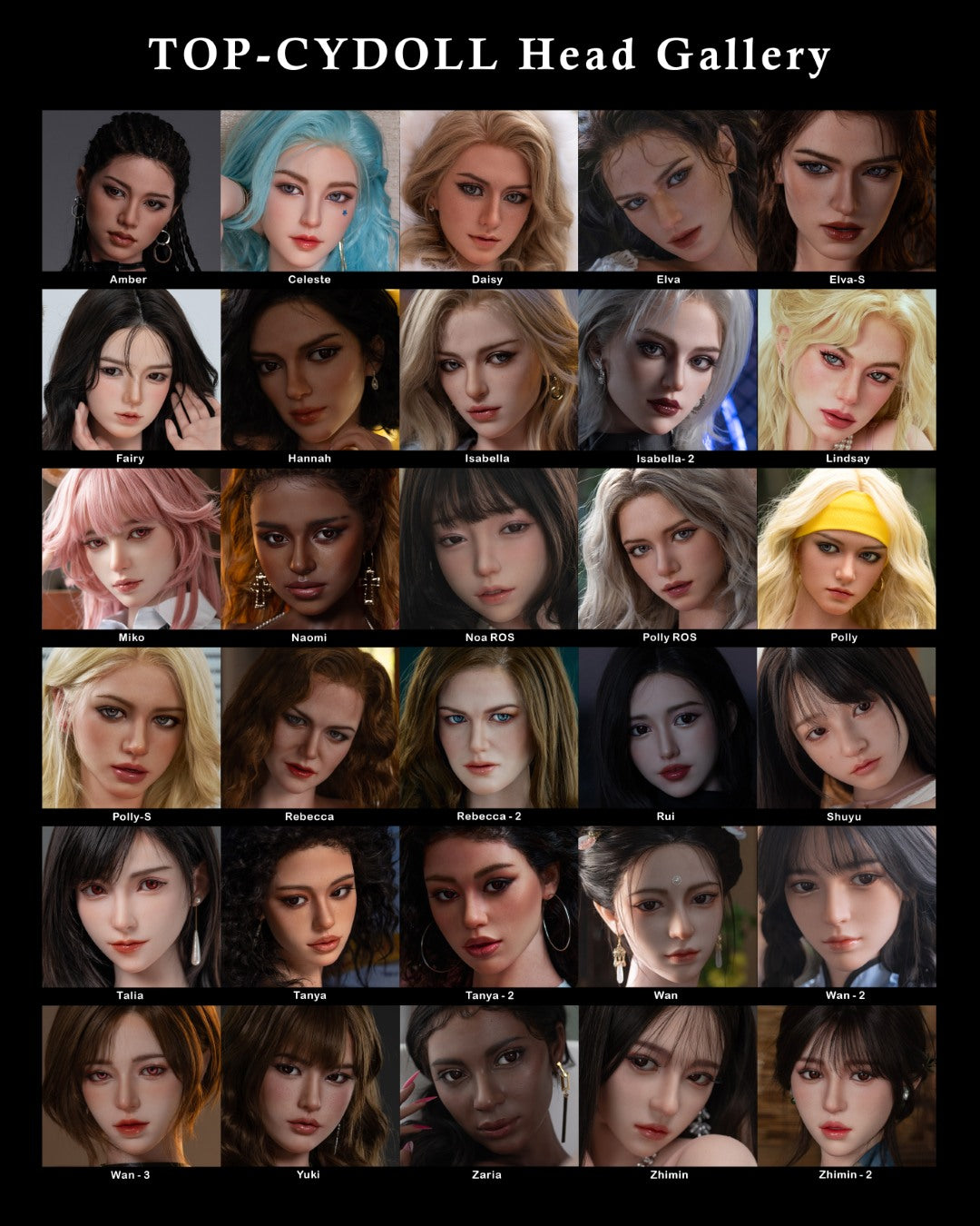 Koka shtesë (TOP-CYDoll Silikoni origjinal)