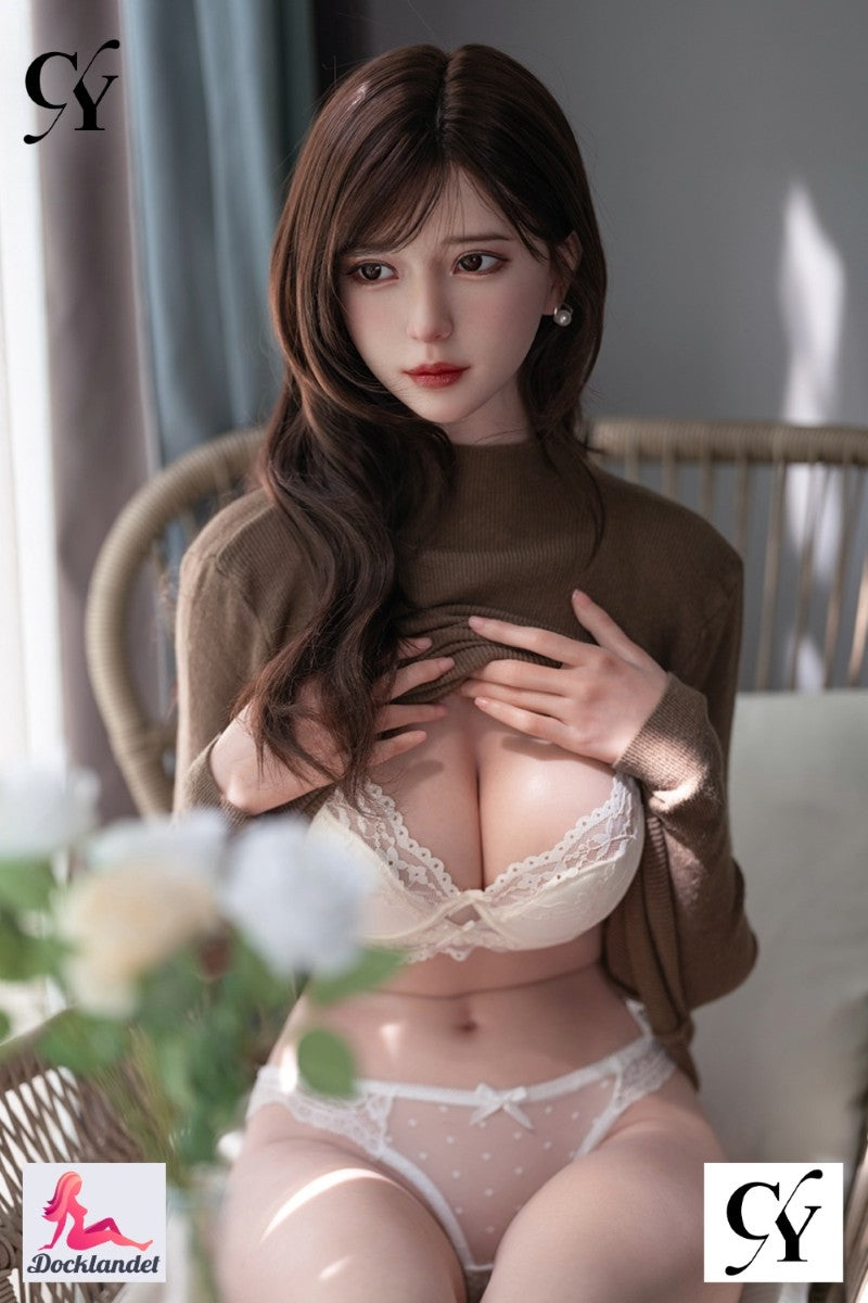 Una Sex Doll (TOP CYDOLL 168 cm F-cup TPE+Σιλικόνη)