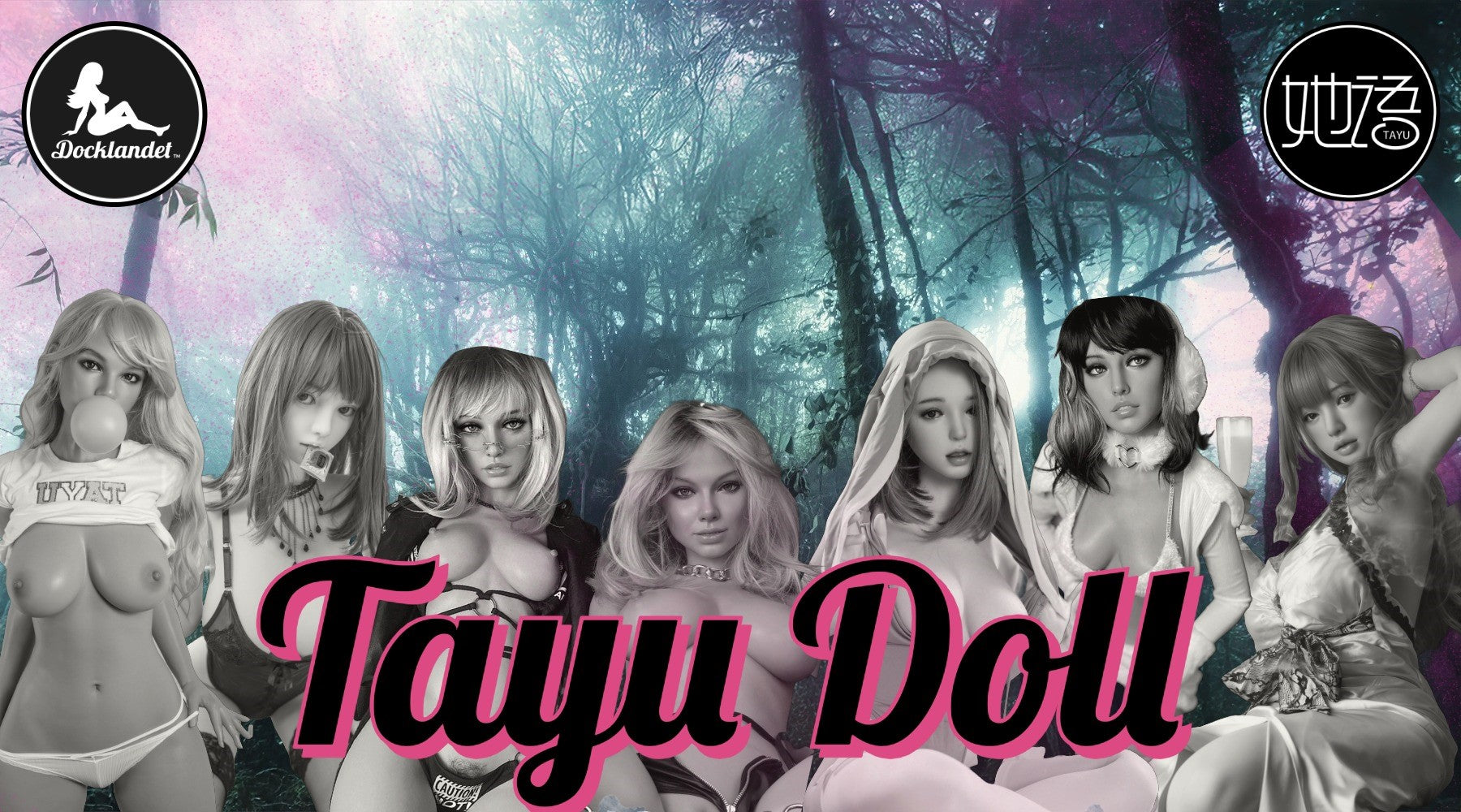 Tayu Doll banner för mobil – realistiska silikon sexdockor med detaljrik design. Officiell distributör i Sverige, fri frakt och garanti.