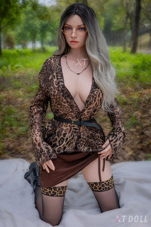 Мелані секс -лялька (XT Doll 165 см. Е-чашка #XT-15-B Силікон)