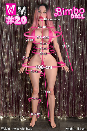 Bimbo Sex Doll (WM-Doll 158cm K-Kupa #496 TPE)