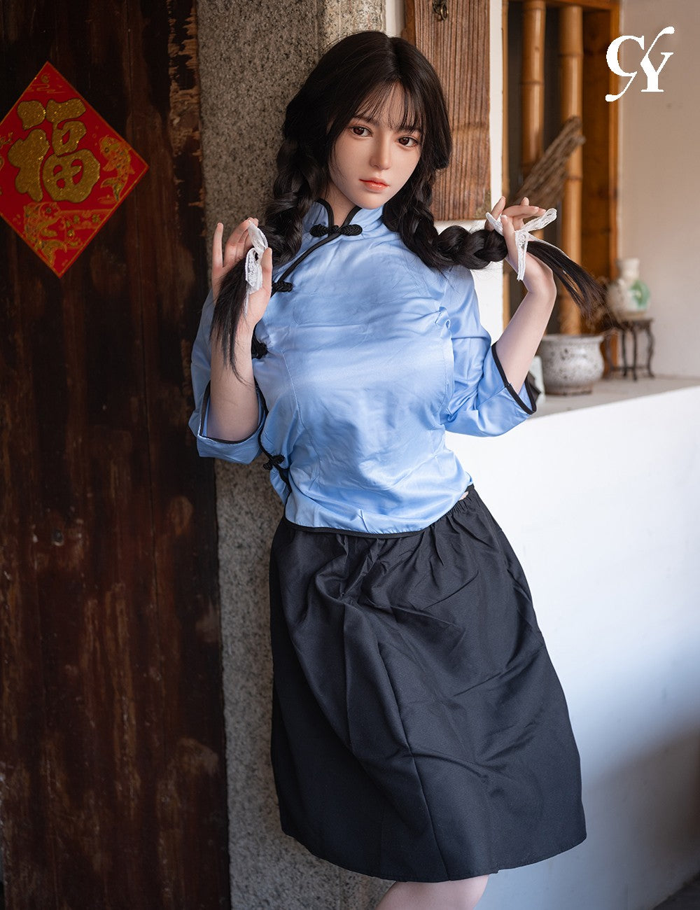 Wan Sex Doll (TOP CYDOLL 167 cm D-cup TPE+Σιλικόνη)