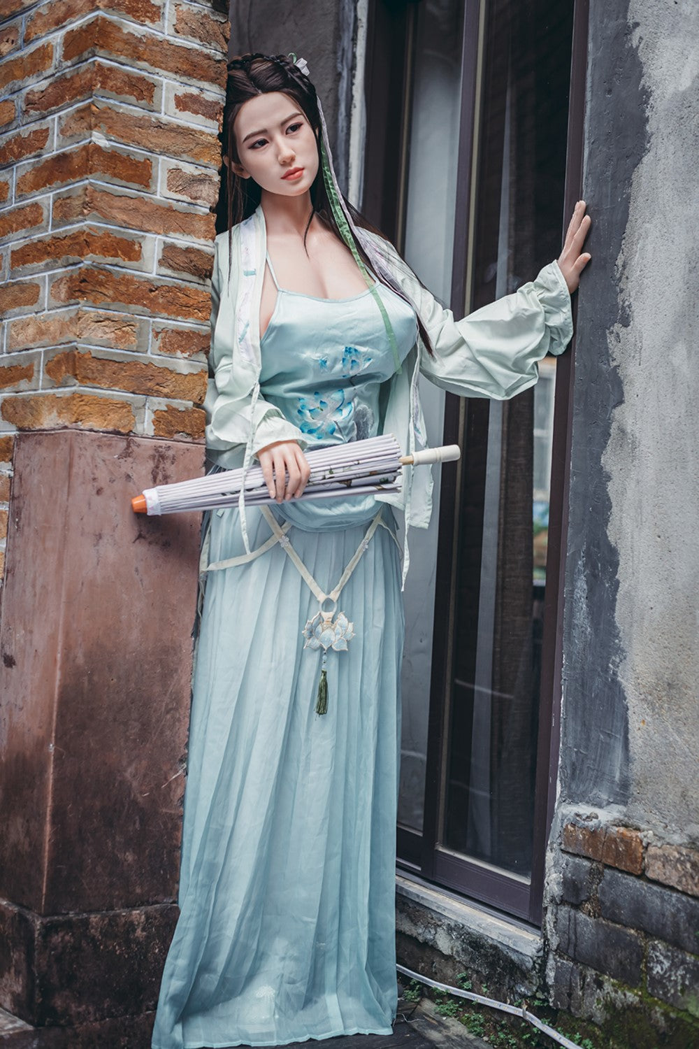 Yuyan Sexdocka (Starpery 163cm G-kupa TPE+Silikon)