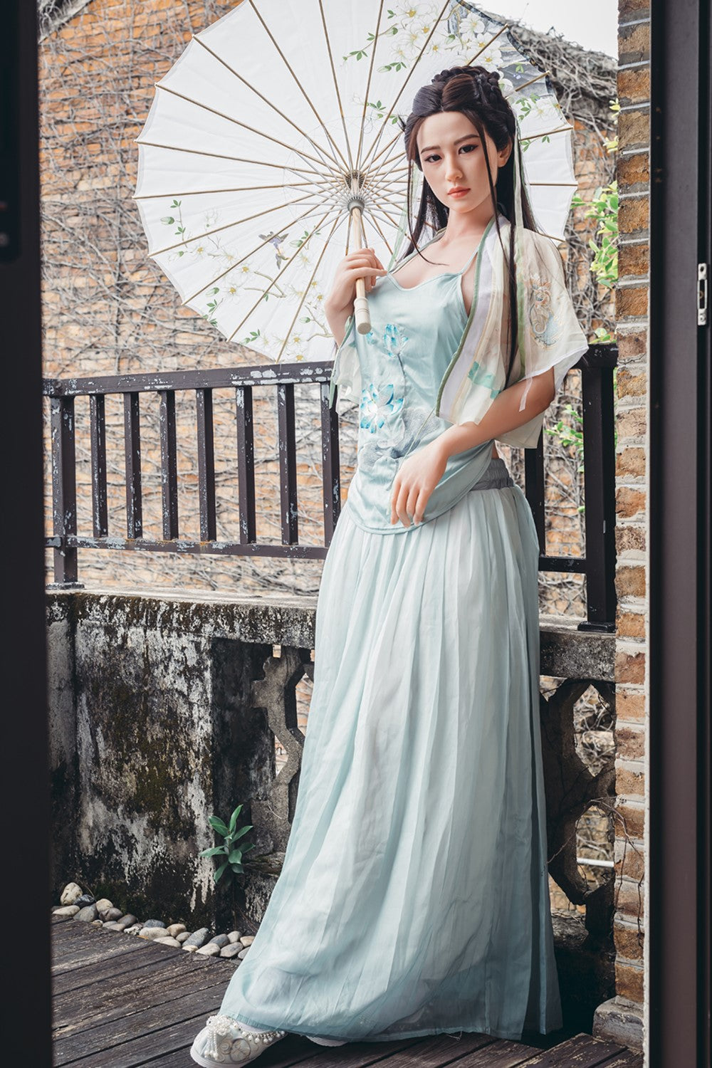 Yuyan Sexdocka (Starpery 163cm G-kupa TPE+Silikon)