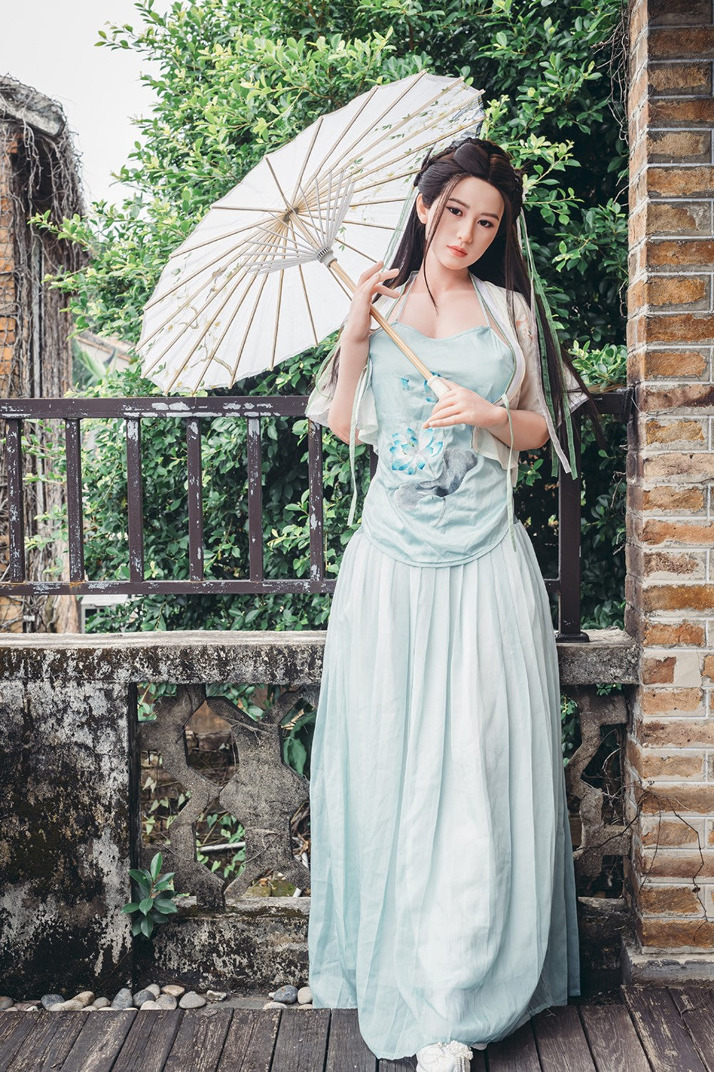 Yuyan Sexdocka (Starpery 163cm G-kupa TPE+Silikon)