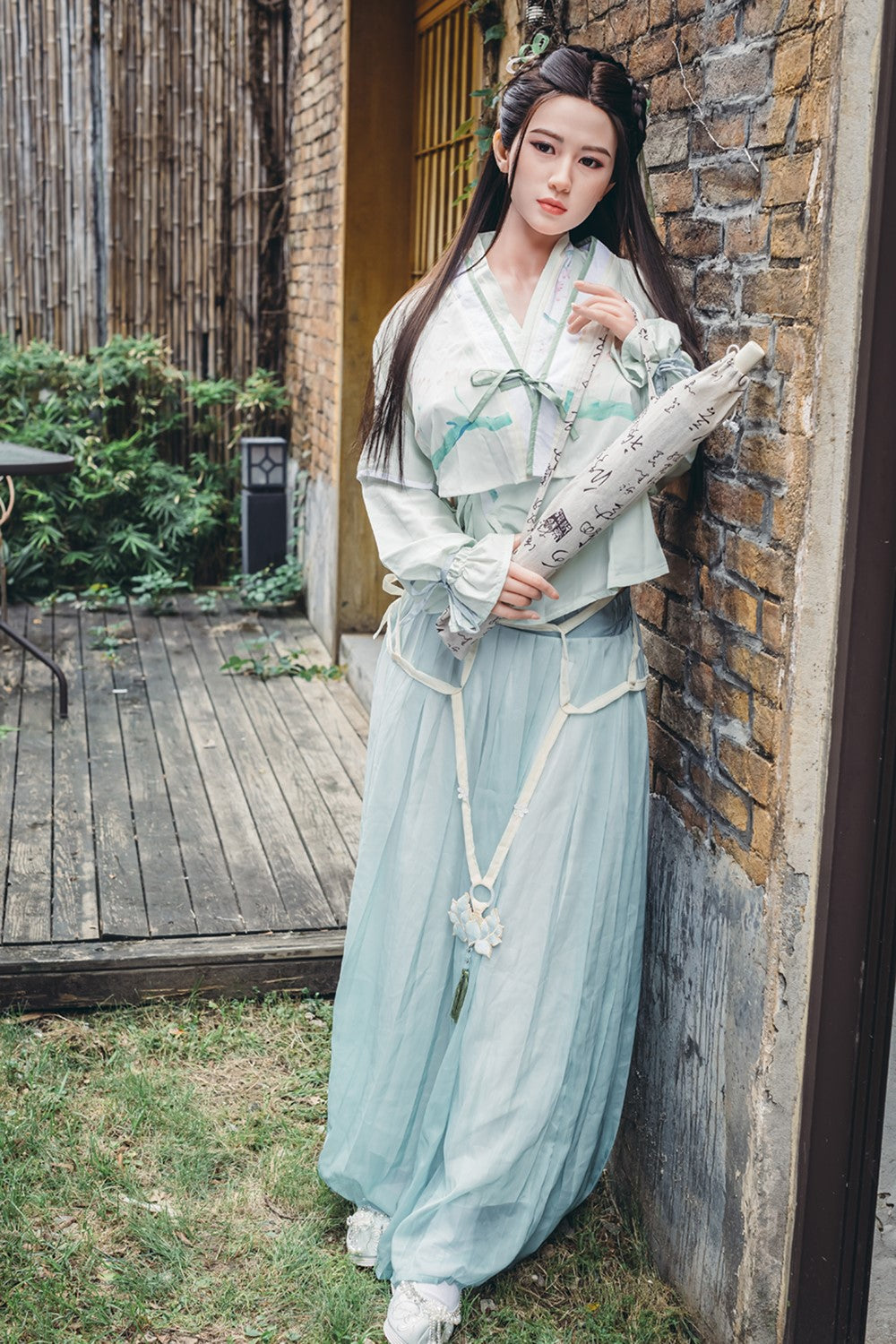 Yuyan Sexdocka (Starpery 163cm G-kupa TPE+Silikon)