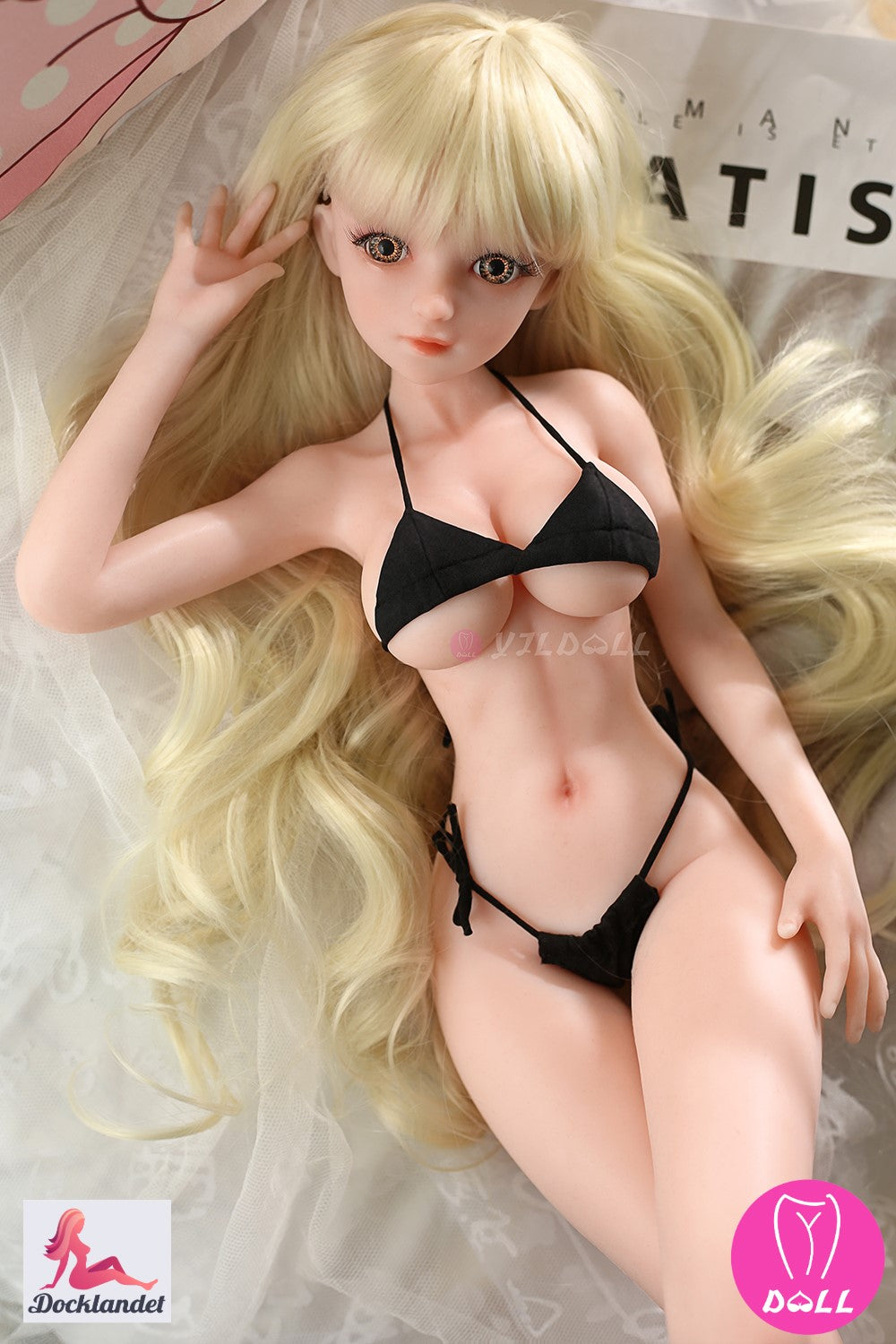 Yume non poupée sexuelle (YJL Doll 60 cm a-t-top # 002 Silicone)