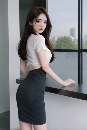 Wei Ling poupée sexuelle (YJL Doll 155 cm C-Cup # 879 Silicone)