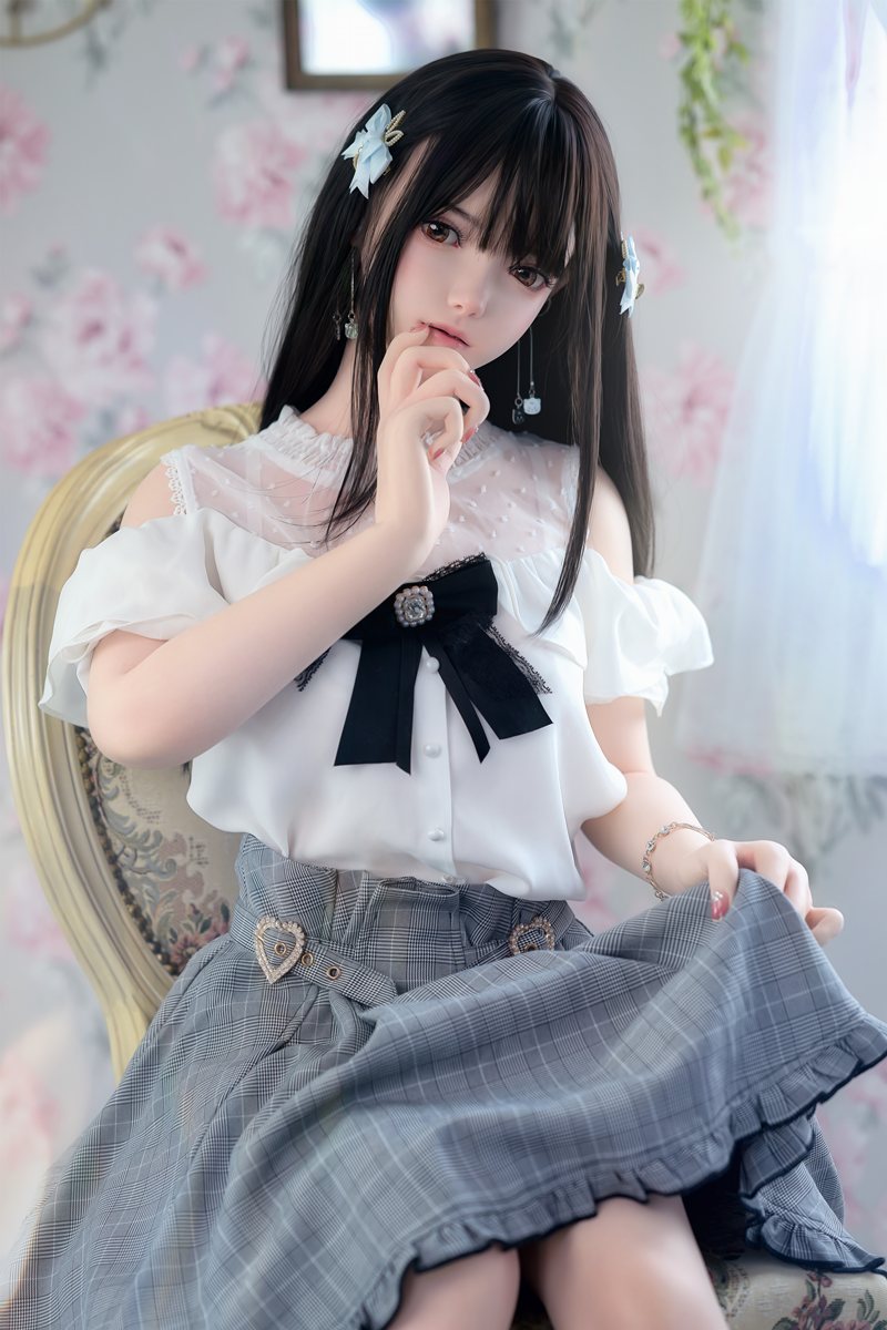 Boneca sexual Xiaolu (FUDoll 150cm B-Cup #J024 Silicone)
