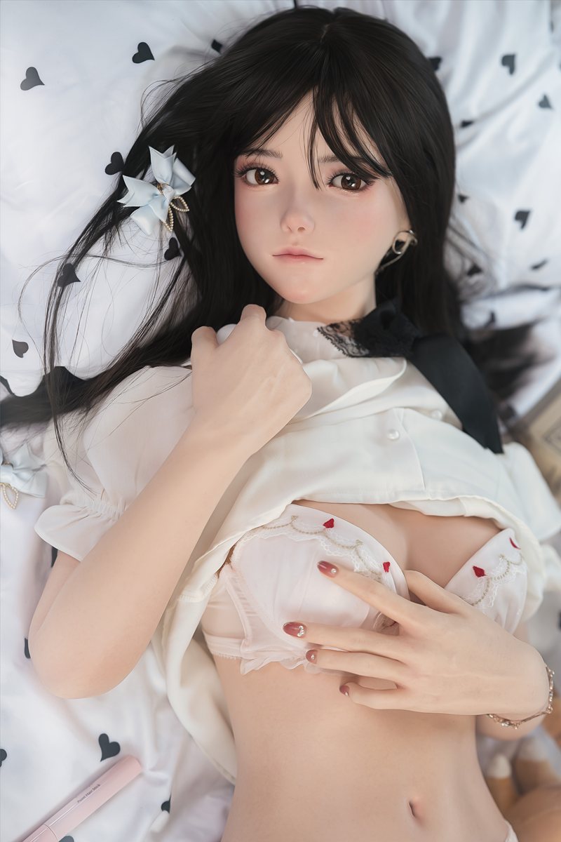 Boneca sexual Xiaolu (FUDoll 150cm B-Cup #J024 Silicone)