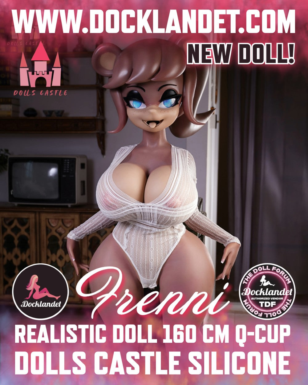 Sex doll Frenni (160 Q-cup #SZ5) | Doll Castle (silicone) - Docklandet Sex doll Frenni (160 Q-cup #SZ5) | Doll Castle (silicone) - Docklandet