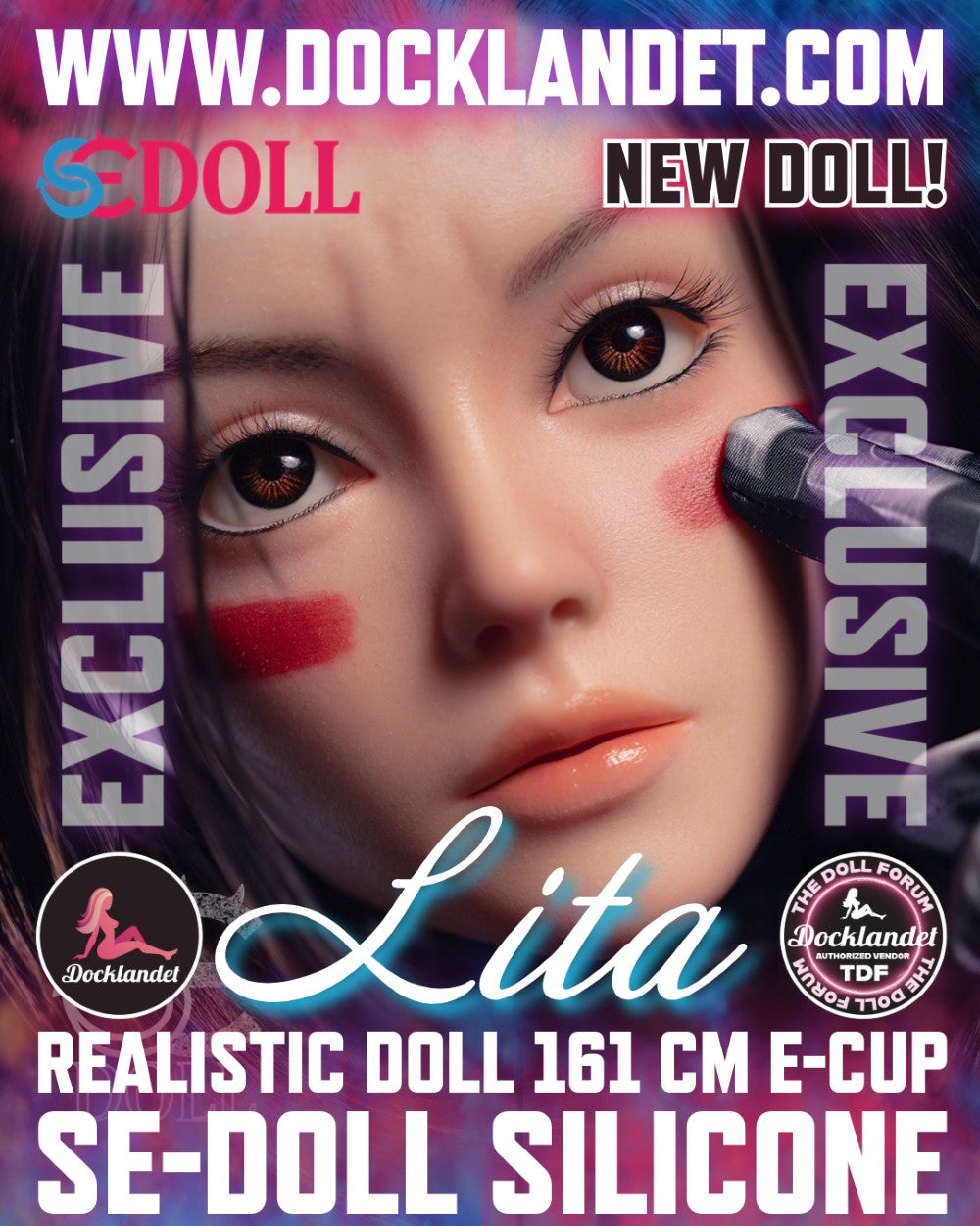 Lita.A "Alita" Sexdocka (SEDoll 161cm E-Kupa #149SC Silikon Pro)