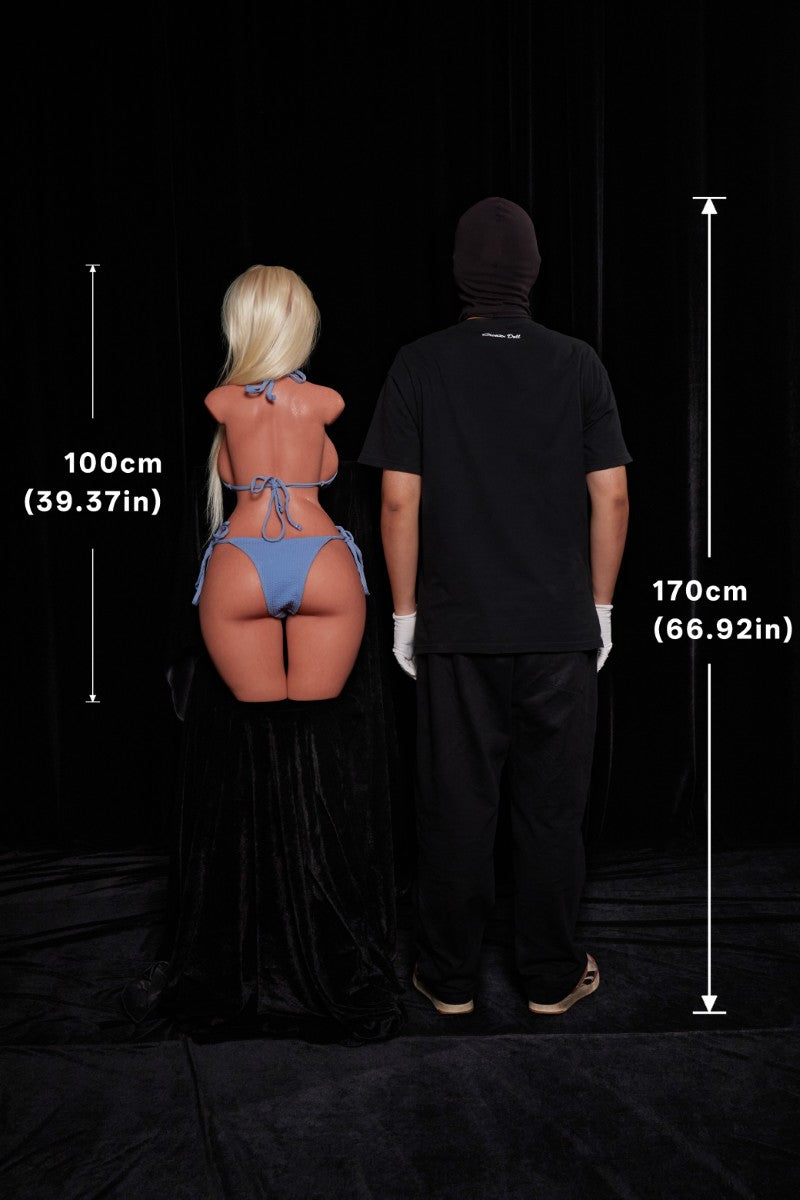Fiora Torse poupée sexuelle (Climax Doll ULW 100 cm E-tasse Silicone)