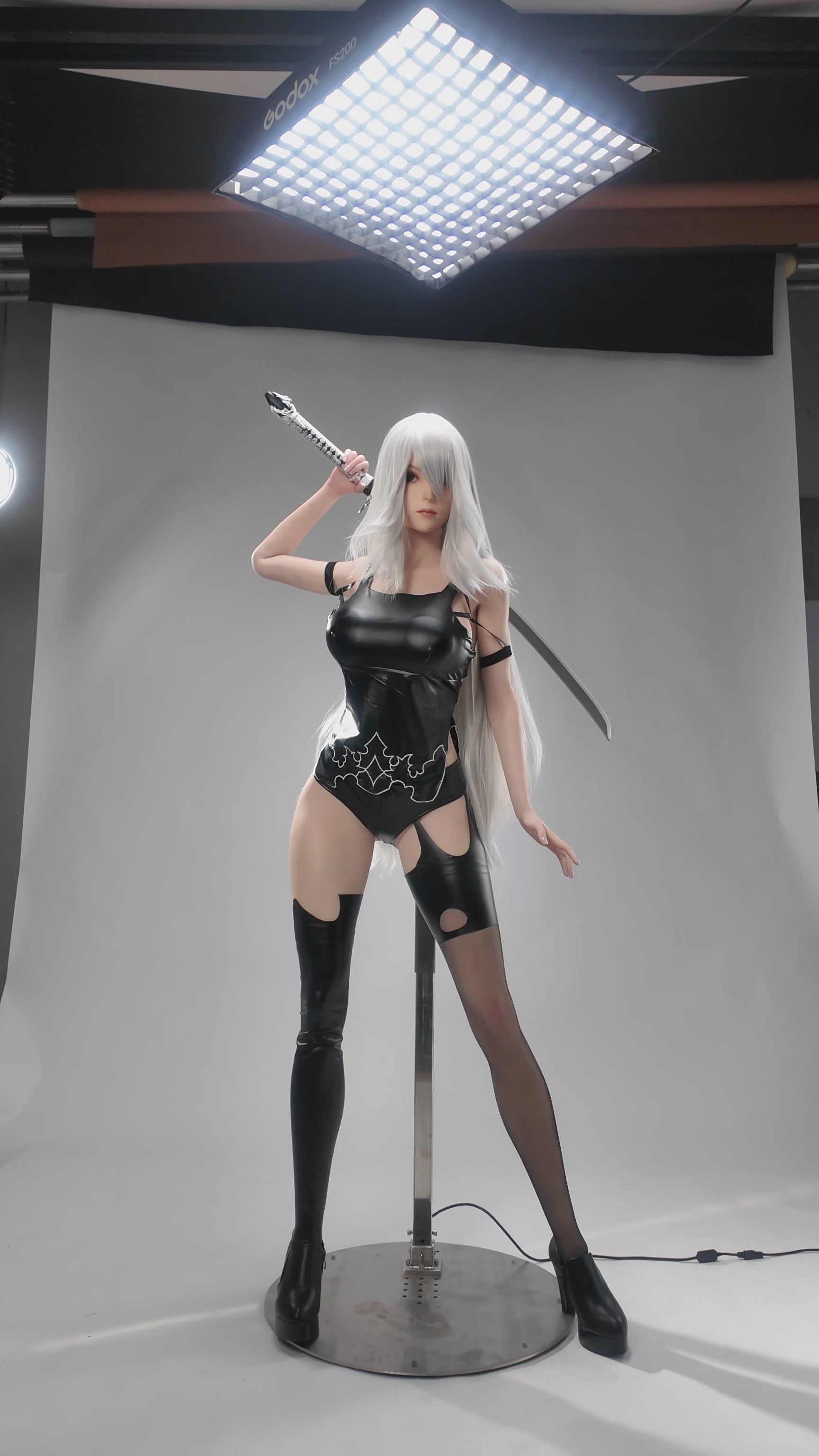 Boneca sexual YORHA A2 (Game Lady 171cm E-Cup No.18-2 silicone)