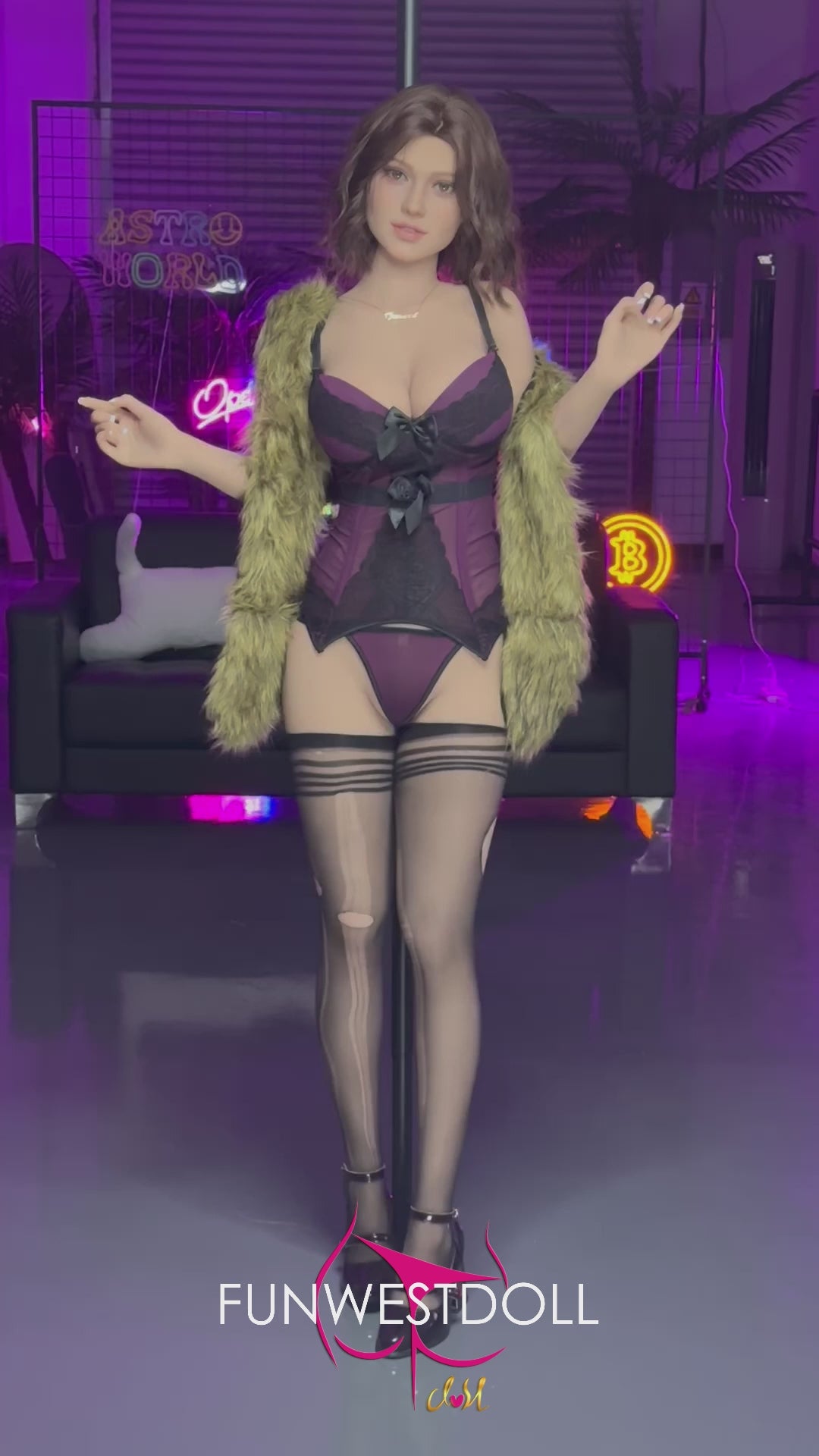 Papusa sexuala trandafir (FunWest Doll 162 cm F-Cup #043 TPE)