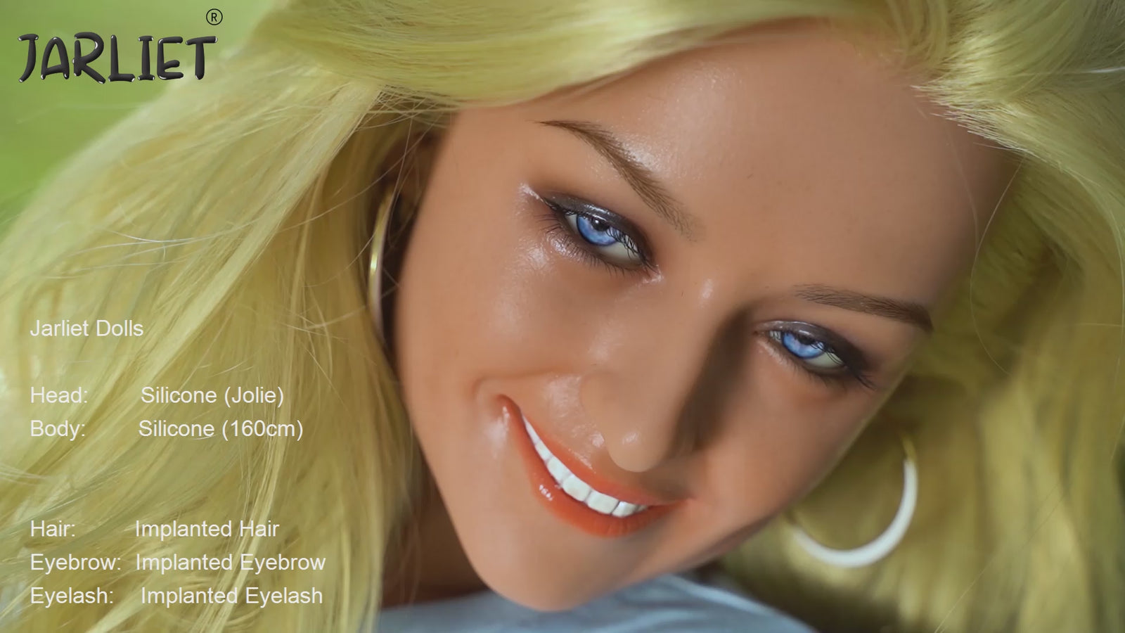Jolie szexbaba (Jarliet 160 cm-es C-Cup szilikon)