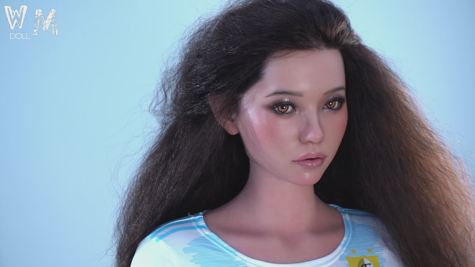 Emina Sexdocka (WM-Doll 163cm H-Kupa S#135 Silikon)