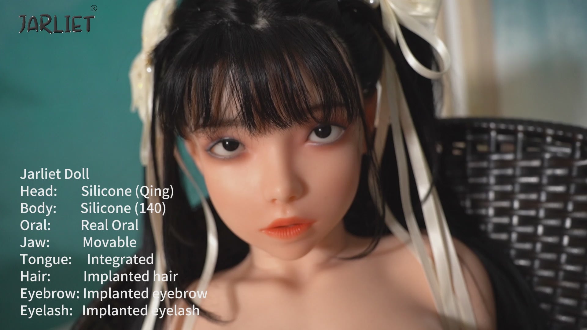 Păpușa sexuală Qing (Jarliet Siliconul C-Cup de 140cm)