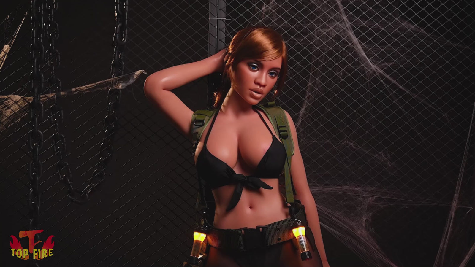 Секс кукла Хеди (Top Fire Doll 163 см G-чаша T04 силикон)