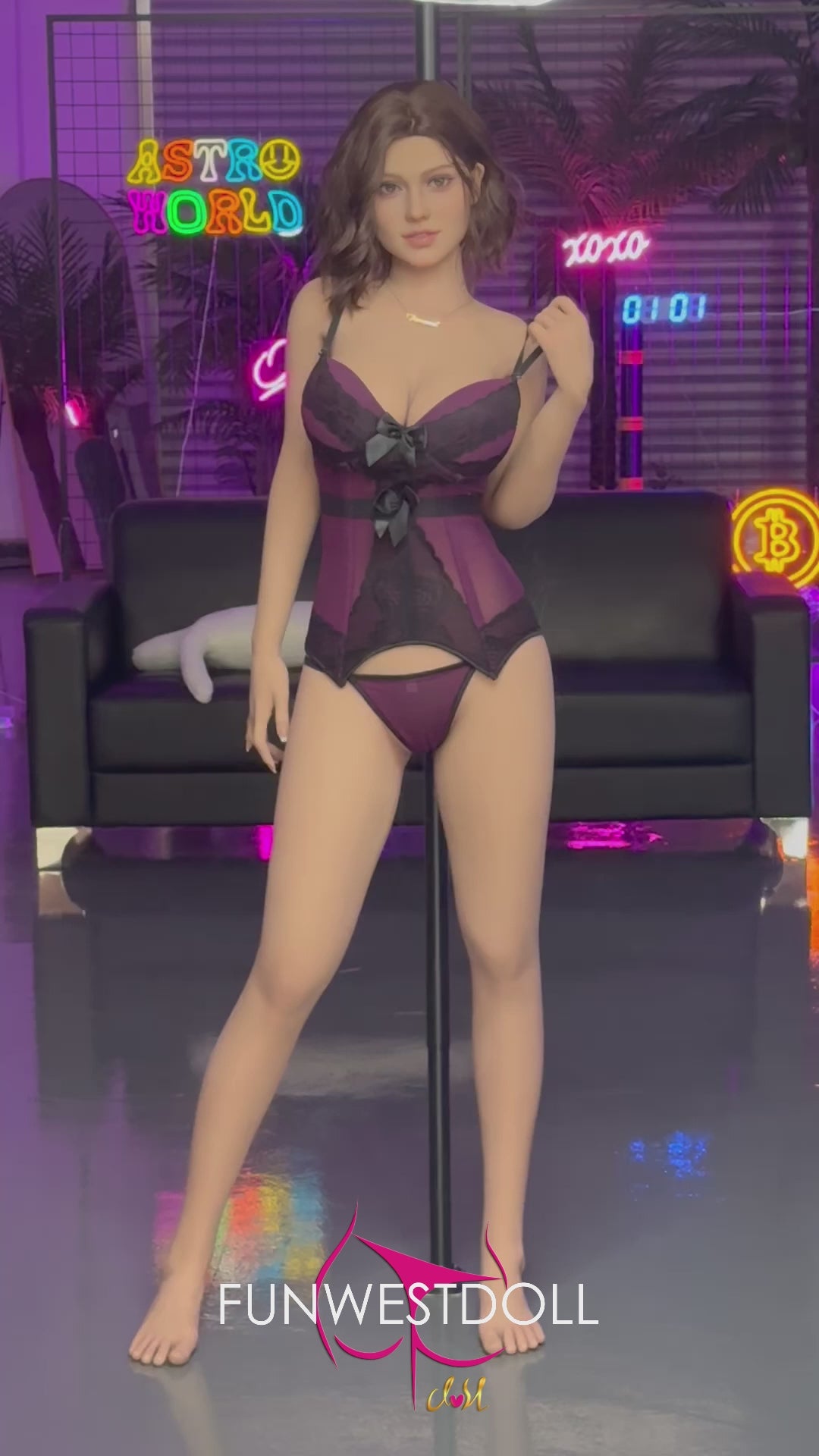 Papusa sexuala trandafir (FunWest Doll 162 cm F-Cup #043 TPE)