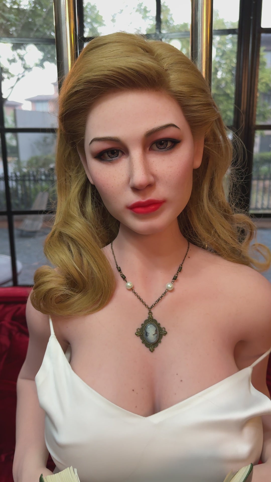 Kukulla seksi Eva Grey (Starpery 172 cm F-kup TPE+Silikoni)