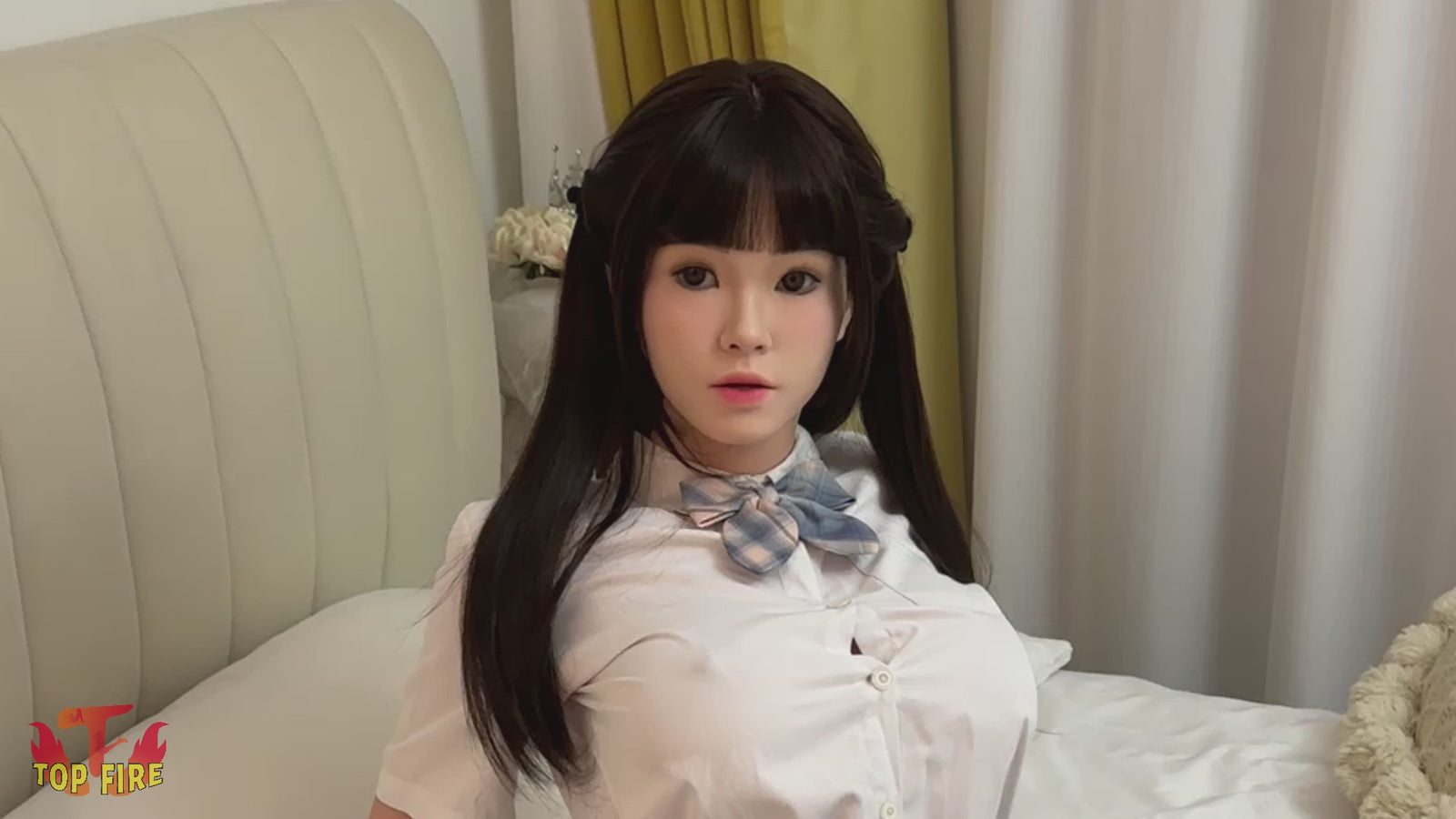 Kukulla seksi Sharon (Top Fire Doll Silikoni 158 cm D-kup T28)